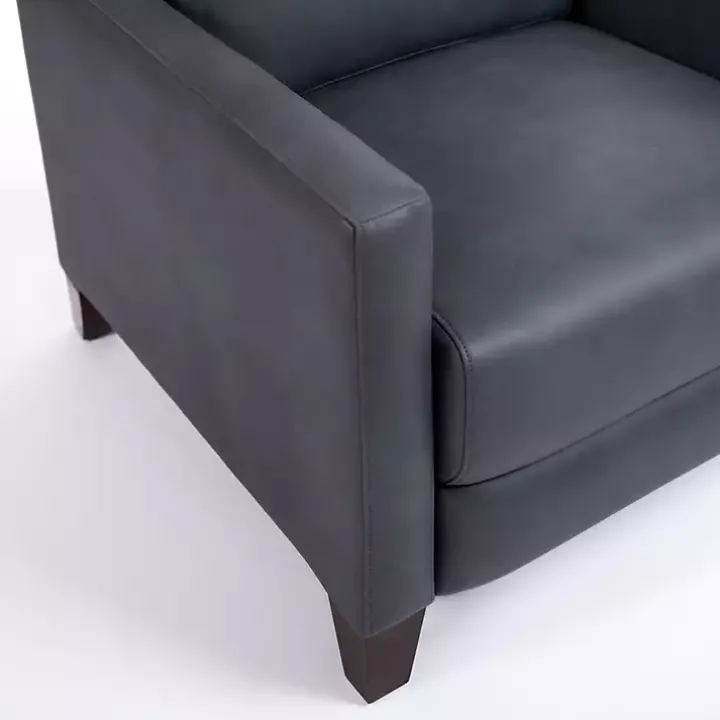 Teramo Steel Blue Recliner