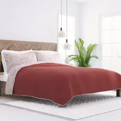Terra Scalloped Reversible 2-pc. Twin Quilt Set
