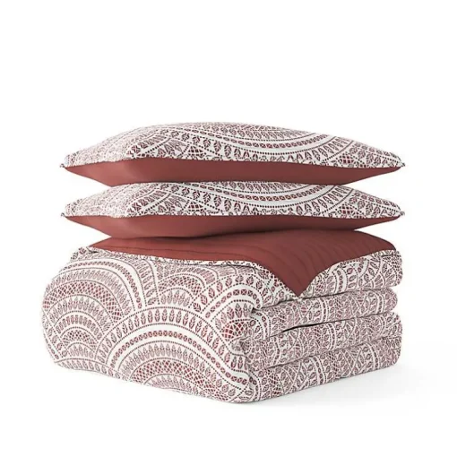 Terra Scalloped Reversible 2-pc. Twin Quilt Set