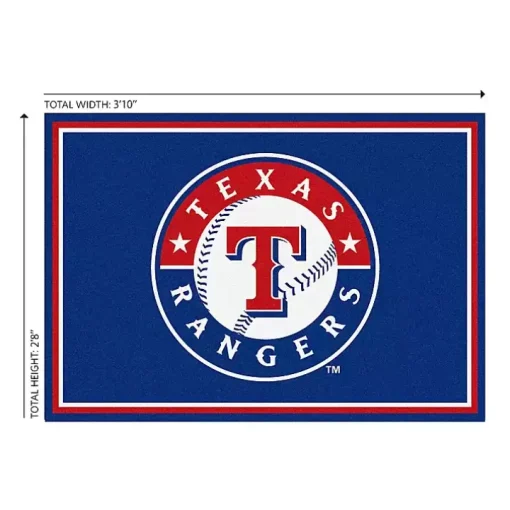 Texas Rangers Spirit Rug, 3x4