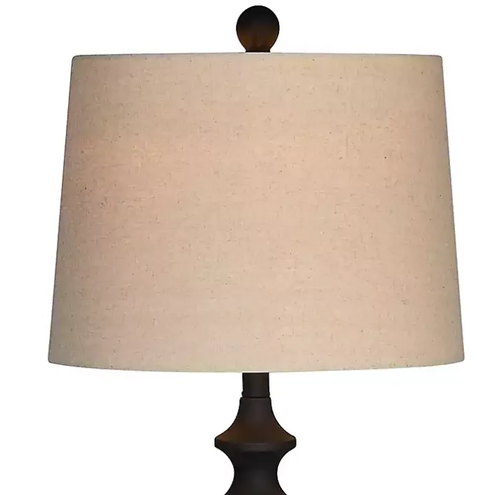 Thelma Matte Black Stem Floor Lamp