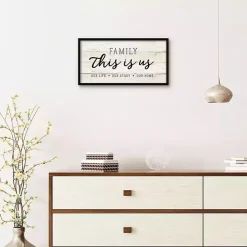 This Is Us Wooden Wall Plaque