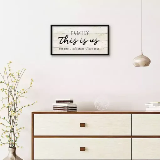 This Is Us Wooden Wall Plaque