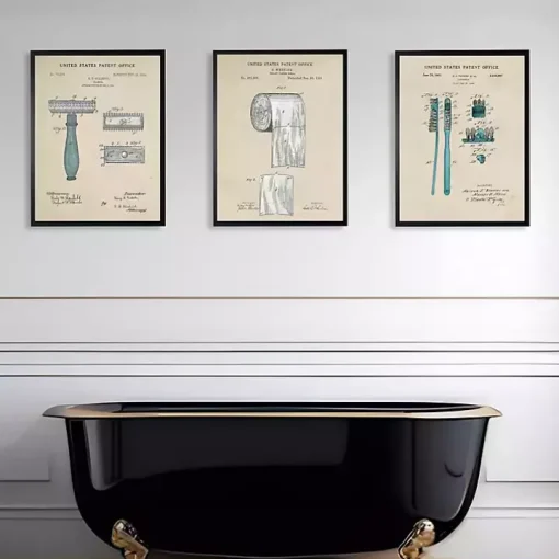 Toilet Paper Framed Art Print