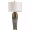 Transitional Ceramic & Metal Table Lamp