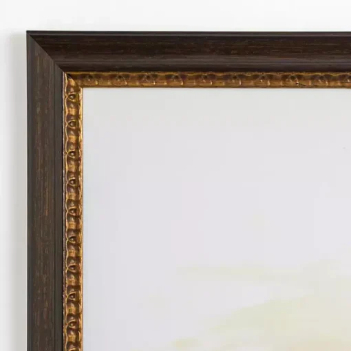 Tree Line Scene Framed Art Print