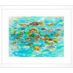 Tropical Colors Framed Art Print