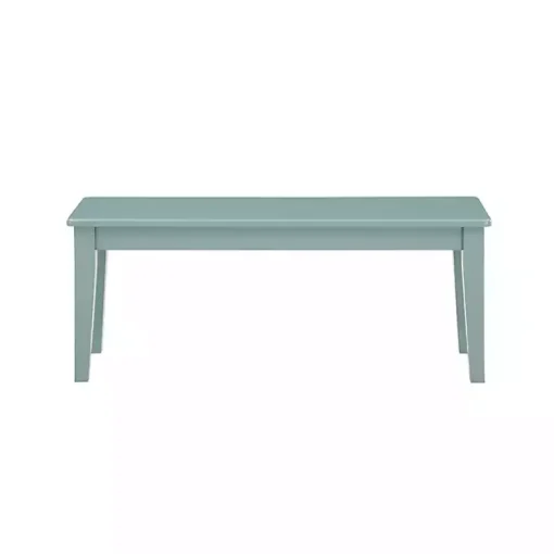 Turquoise Wood Classic Farmhouse Bench