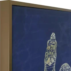 Turtle Sea Creature Framed Art Print