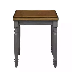 Two Tone Coffee Table and End Tables, Set of 3