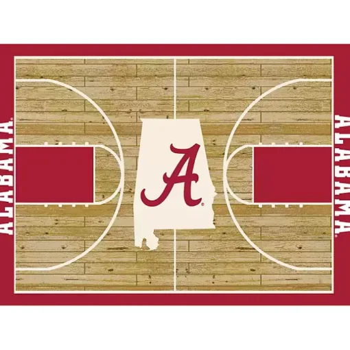University of Alabama Courtside Area Rug, 4x6