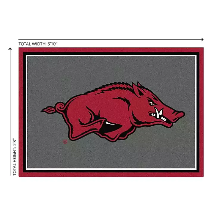 University of Arkansas Area Rug, 3x4