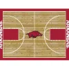 University of Arkansas Courtside Area Rug, 4x6