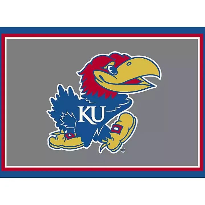 University of Kansas Area Rug, 4x6