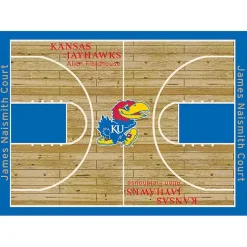 University of Kansas Courtside Area Rug, 4x6