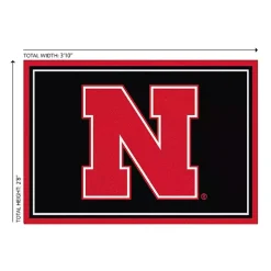 University of Nebraska Area Rug, 3x4