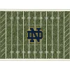 University of Notre Dame Homefield Area Rug, 6x8
