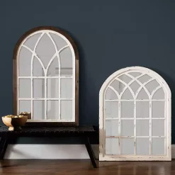Vail Two-Tone Arch Wall Mirror