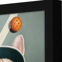 Varsity Pickle Framed Art Print