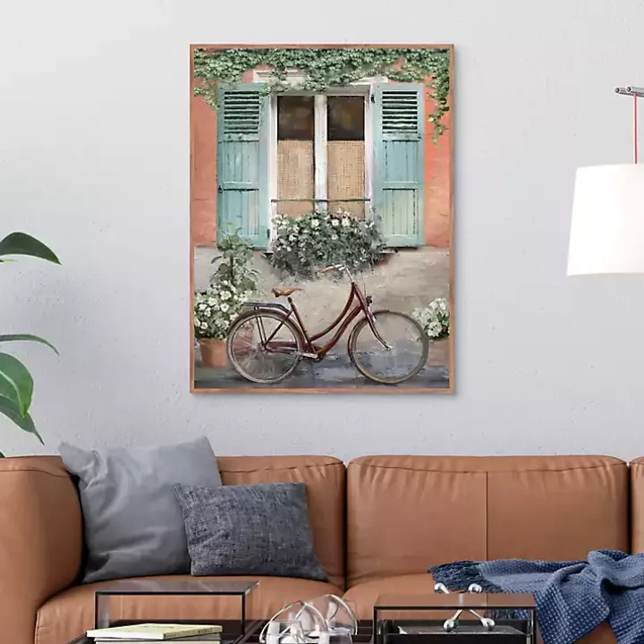 Velo de Montpellier Framed Canvas Art Print