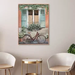 Velo de Montpellier Framed Canvas Art Print