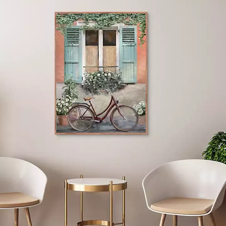Velo de Montpellier Framed Canvas Art Print