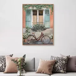 Velo de Montpellier Framed Canvas Art Print