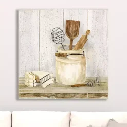 Vintage Kitchen I Giclee Canvas Art Print, 20x20