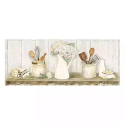 Vintage Kitchen Panel Giclee Canvas Art Print
