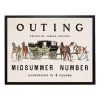 Vintage Midsummer Magazine Cover Framed Wall Art