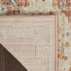 Vintage Rust Oushak Area Rug, 5x7