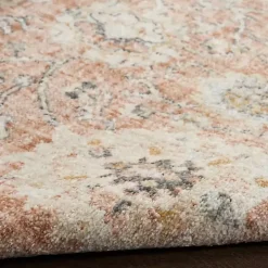 Vintage Rust Oushak Area Rug, 5x7