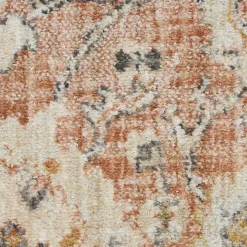 Vintage Rust Oushak Area Rug, 5x7