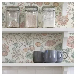 Vintage Woodland Floral Peel & Stick Wallpaper