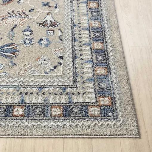 Vista Blue Beige Accent Rug, 2x3