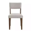 Wade Gray Upholstered Dining Chairs, Set of 2