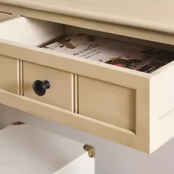 Warm Natural 2- Drawer Samantha Console Table