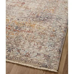 Warm Neutral Lucca Area Rug, 7x10