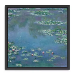 Water Lilies 1906 Framed Canvas Art Print