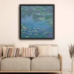 Water Lilies 1906 Framed Canvas Art Print