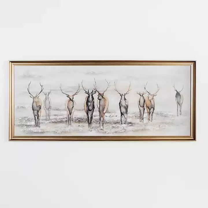 Watercolor Wildlife Framed Art Print