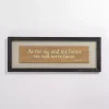 We Will Serve Tacos Wall Plaque
