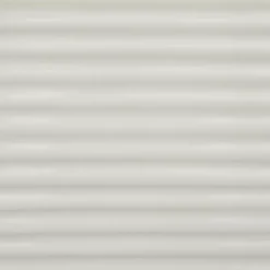 White Ceramic Fluted Rectangular Table Lamp