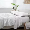 White Chambray 4-pc. Full Bed Sheet Set