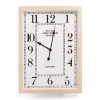 White Crawford Rectangle Wall Clock