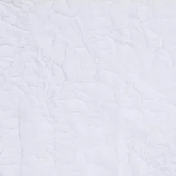 White Crinkle Harmony Curtain Panel, 84 in.