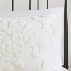 White Damask Full/Queen 3-pc. Comforter Set