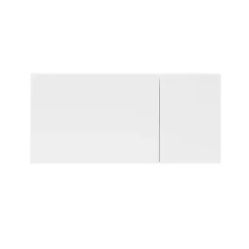 White Eva Mirrored 2-pc. Vanity Set