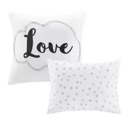 White Metallic 5-pc. California King Comforter Set