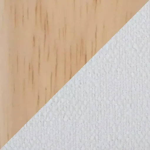 White Michelle Ottoman